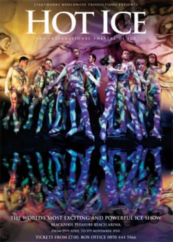 Hot Ice Show Poster 2000