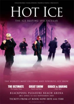 Hot Ice Show Poster 2001