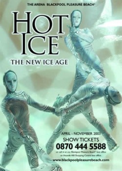 Hot Ice Show Poster 2003